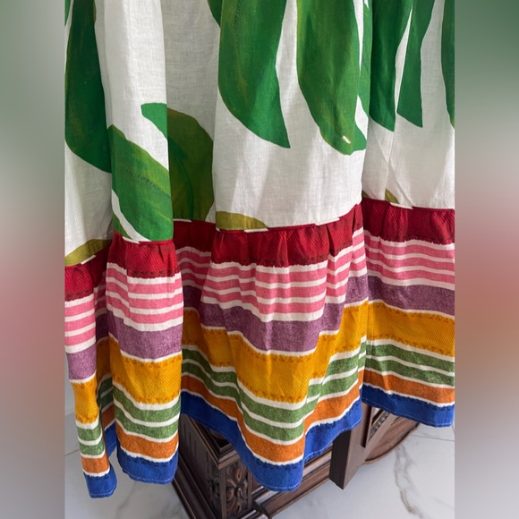 Farm Rio Mixed Picnic Maxi dress New no tags - Picture 7 of 8